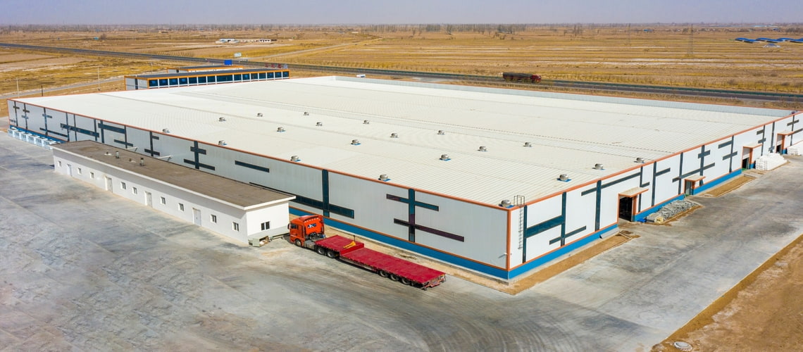 Project cases of Rock wool Sandwich Roofing Panel with PU Sealing