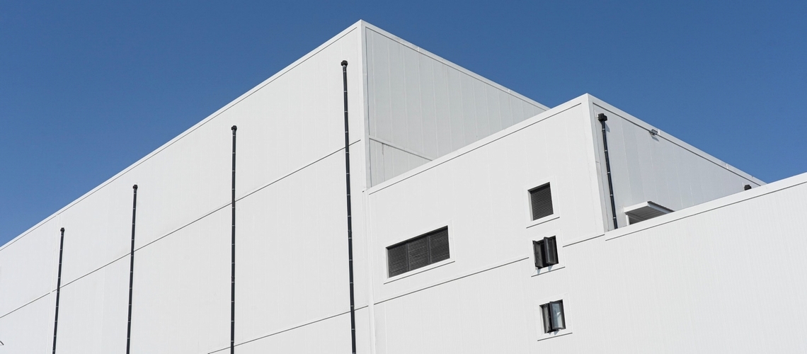 Project cases of Rock wool Wall Sandwich Panel with PU Sealing