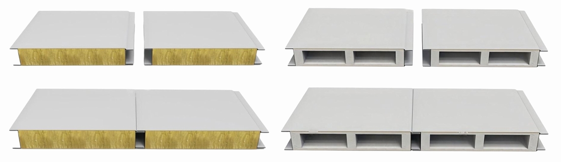 Connection of Mechanized Clean Room Sandwich Panel