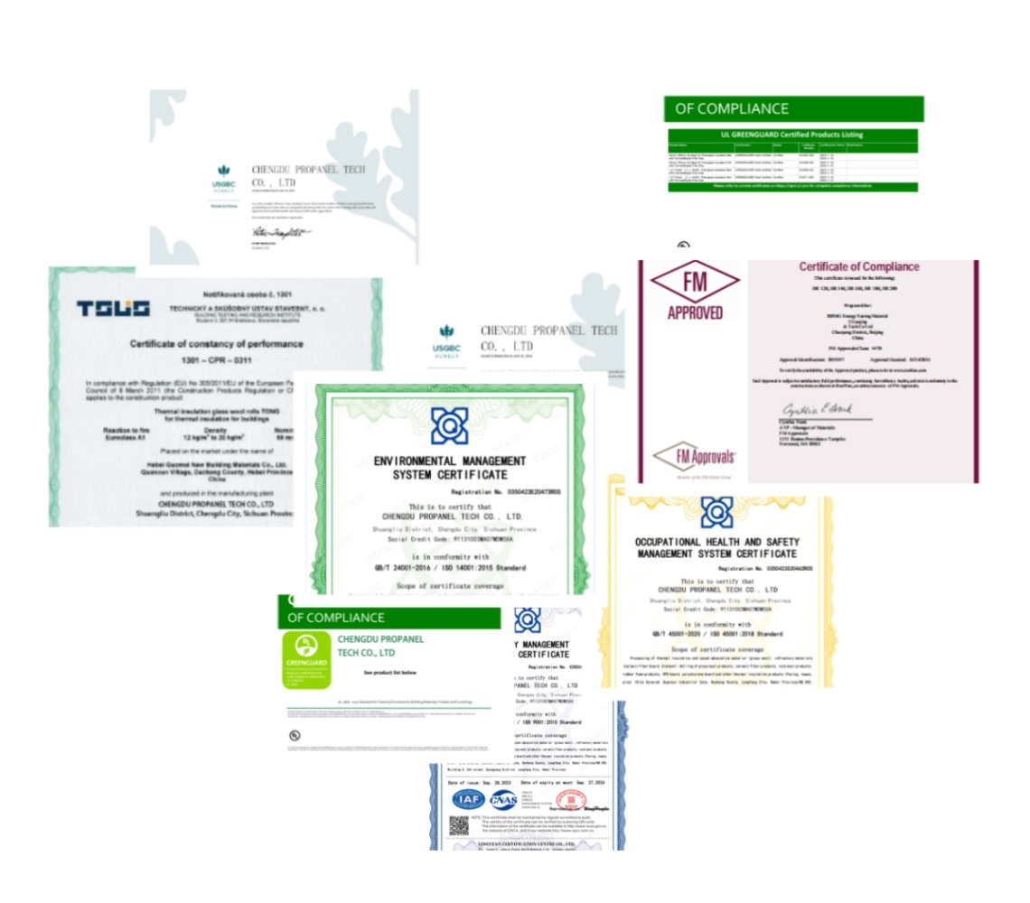 Propanel's Honors and Certification