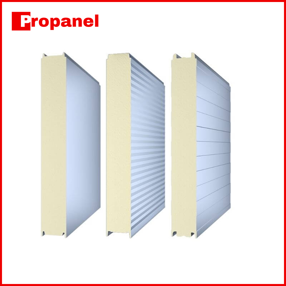 PU/PIR Cold Room Sandwich Panel with different plug-in interfaces