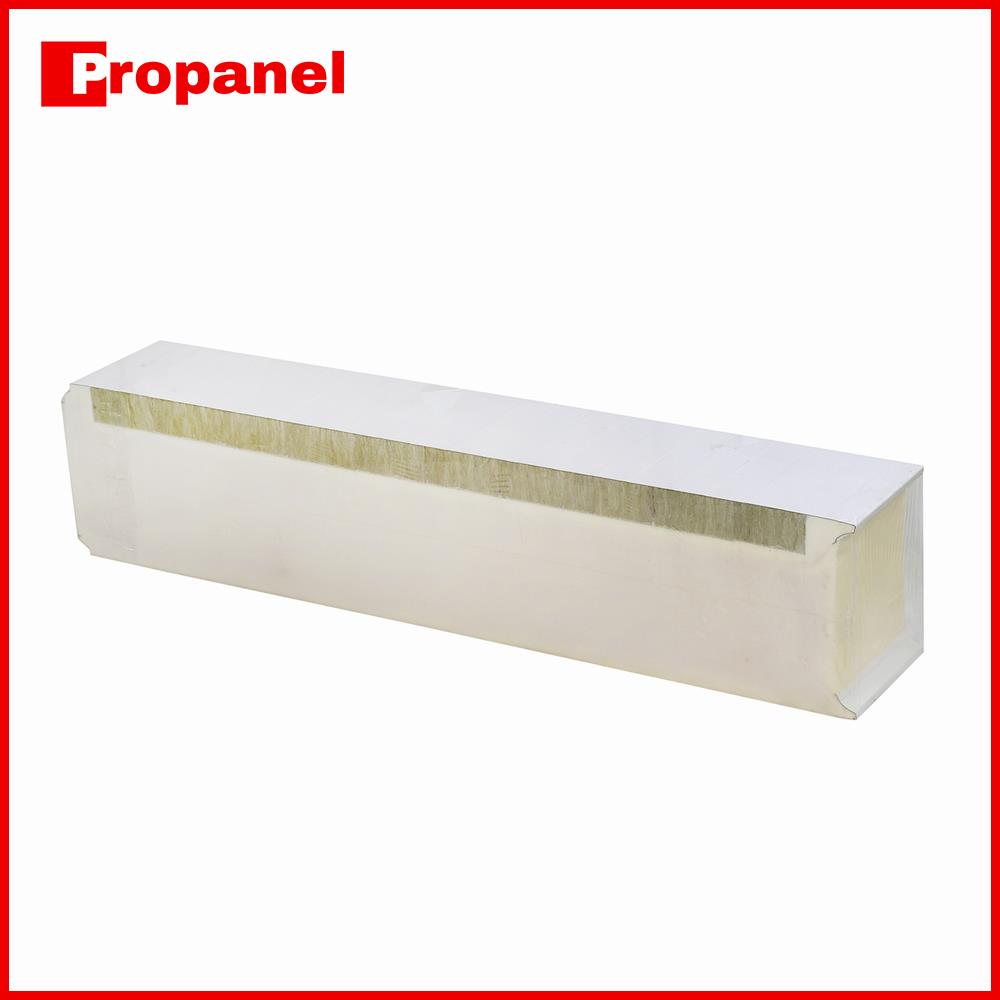 150mm PU-Rock wool Cold Storage Sandwich Panel Sample1