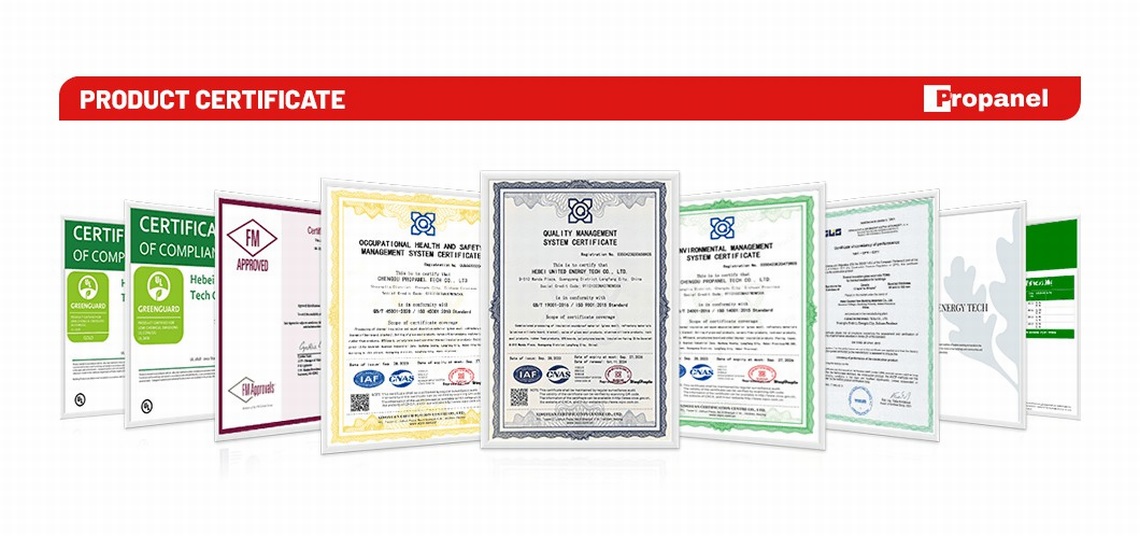 Propanel's Honors and Certification