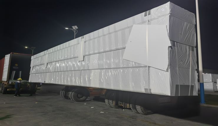 Propanel Completes Overtime Shipment for Export Project