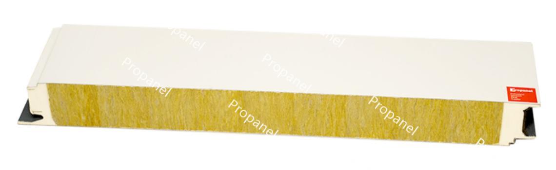 rock wool sandwich wall panel with pu sealing