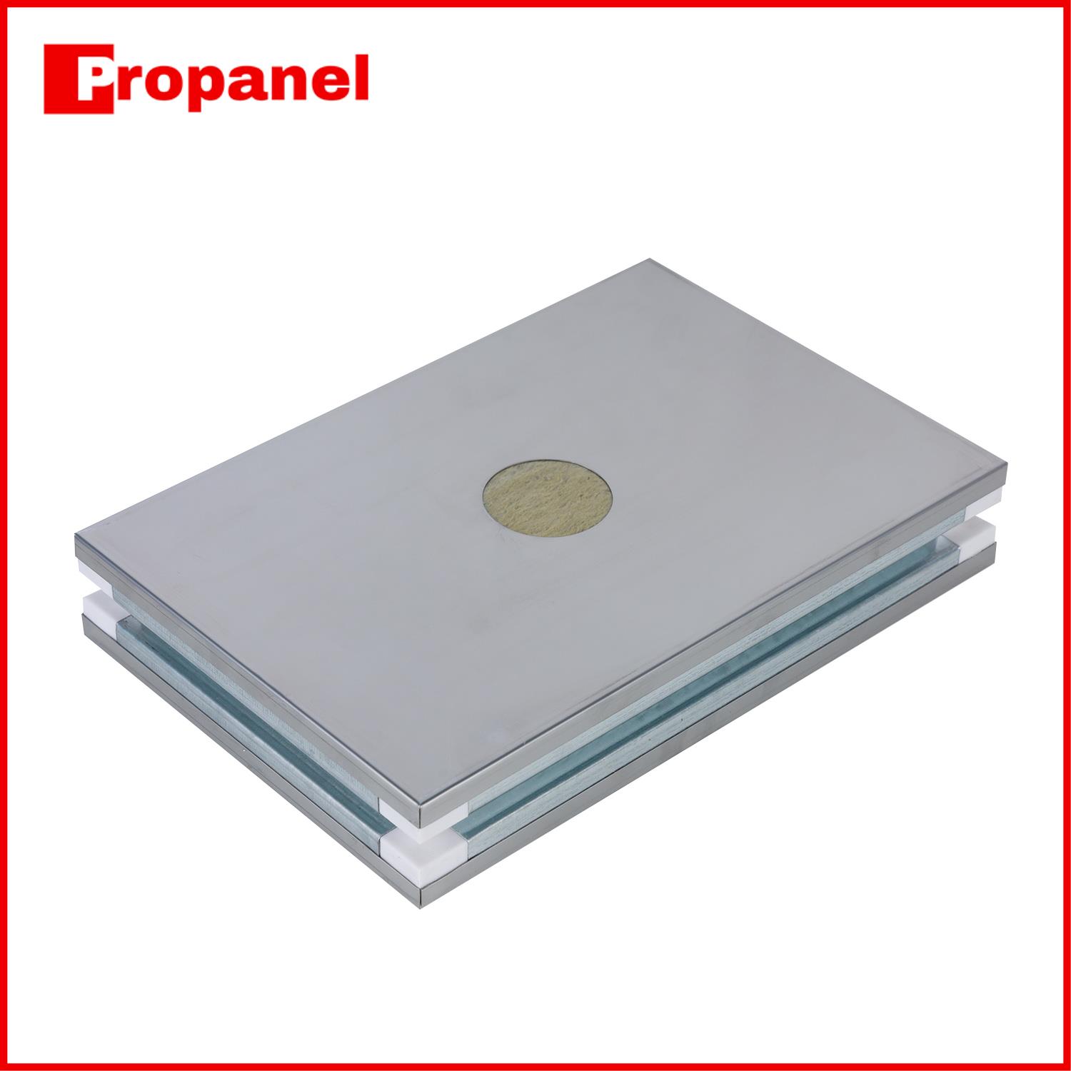 Handmade Rock Wool Purification Sandwich Panel sample5